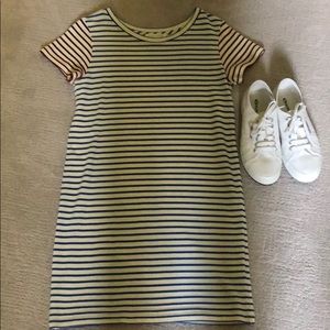 The Lady and the Sailor Cotton Stripe Tee Dress